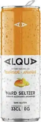 Géant Casino Boisson alcoolisée aromatisée Mangue Ananas Hard Seltzer offre