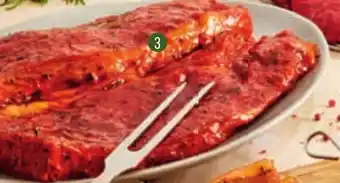 Match 3-viande bovine charolaise : basse côte sans os nature ou marinée offre