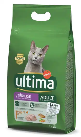 Maxi Zoo Croquettes Ultima Stérilisé offre