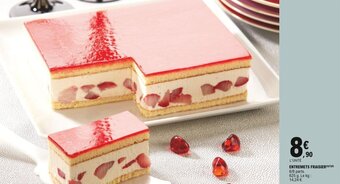 E.Leclerc Entremets fraisier offre