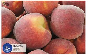 Intermarché Express Pêche Jaune Et-ou Blanche offre