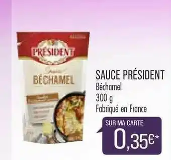 Match Sauce Président offre
