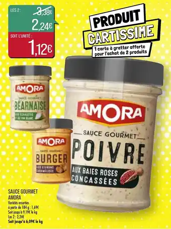 Match Sauce Gourmet Amora offre