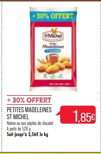 Match Petites Madeleines St Michel offre
