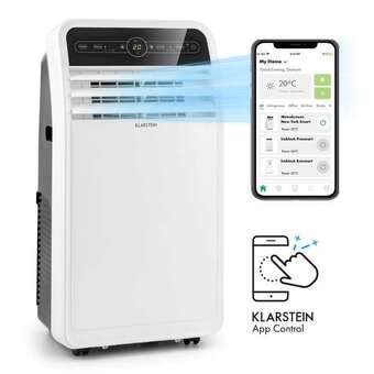 Klarstein metrobreeze new york smart 12k, mobil klíma, 12000 btu / 3,5 kw, a energiaosztály, távirányító