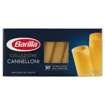 Spar Barilla cannelloni szálas durum száraztészta 250 g ajánlat