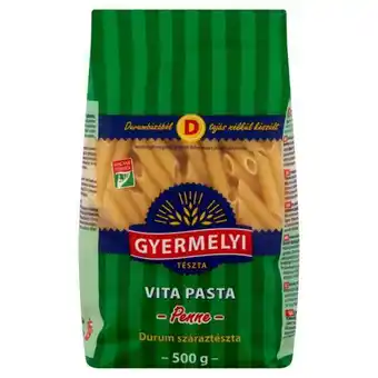 Spar Gyermelyi vita pasta penne durum száraztészta 500 g ajánlat