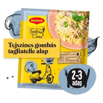 Spar Maggi trattoria a casa tejszínes gombás tagliatelle alap 32 g ajánlat
