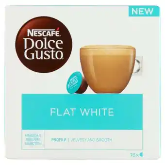 Spar Nescafé dolce gusto flat white tejes kávékapszula 16 db/16 csésze 187,2 g ajánlat