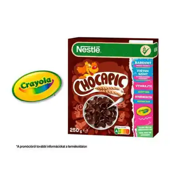Spar Nestlé chocapic csokiízű, ropogós gabonapehely vitaminokkal és ásványi anyagokkal 250 g ajánlat