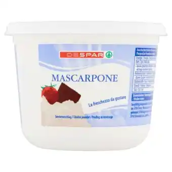 Despar mascarpone zsírdús tejszínsajt 500 g