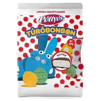 Spar Pöttyös natúr túróbonbon 8 x 20 g (160 g) ajánlat