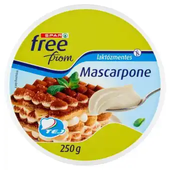 Spar Spar free from laktózmentes mascarpone 250 g ajánlat
