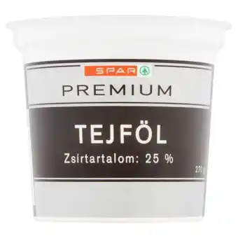 Spar premium tejföl 25% 270 g