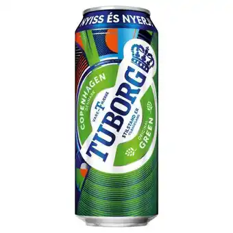 Spar Tuborg világos sör 4,6% 0,5 l ajánlat