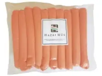 Hazai hús műbeles sertésvirsli