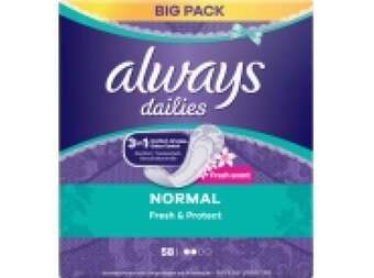 Auchan Always duo egészségügyi betét ajánlat