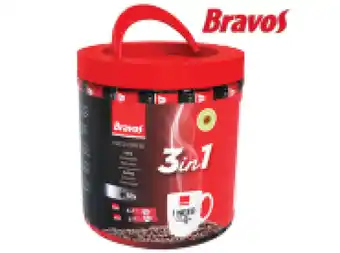 Bravos 3in1 instant kávé bármely 2 dob...
