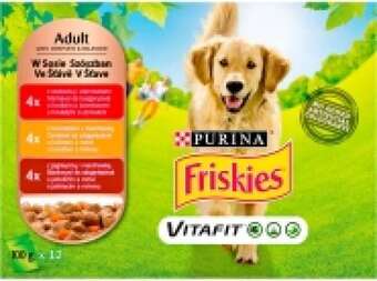 Auchan Purina friskies alutasakos kutyaeledel ajánlat