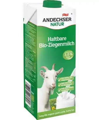 Bioszállító Andechser bio kecsketej 3% 1000 ml ajánlat