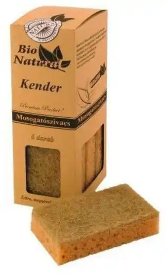 Bioszállító Bionatural bio mosogatószivacs kender 6 db ajánlat