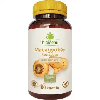 Bioszállító Bio menü bio macagyökér kapszula 60 db ajánlat