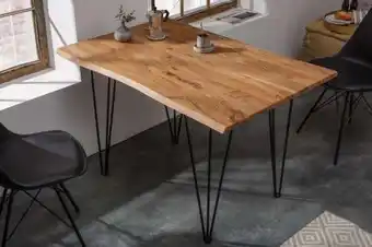 Design étkezőasztal massive 120 cm asztallap 26 mm akác