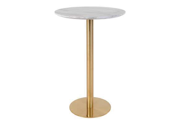 Estilofina Design kerek bárasztal kane 70 cm márvány utánzata / sárgaréz ajánlat