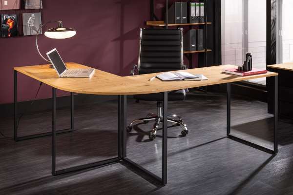 Estilofina Design sarok íróasztal boss 180 cm tölgy ajánlat