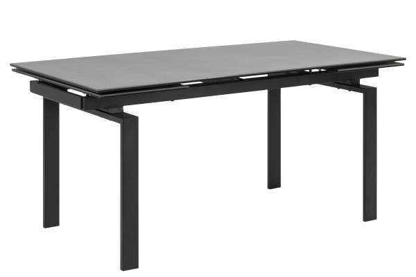 Estilofina Étkezőasztal bővíthető neema 160/240 cm fekete üveg ajánlat