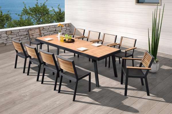 Estilofina Kerti étkészlet higold iii - york dining black/black ajánlat