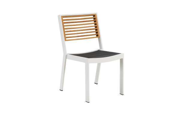Estilofina Kerti étkező szék higold - york dining chair white/black ajánlat