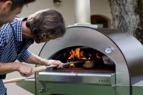 Estilofina Pizza sütő 4 pizze fára talppal - copper ajánlat