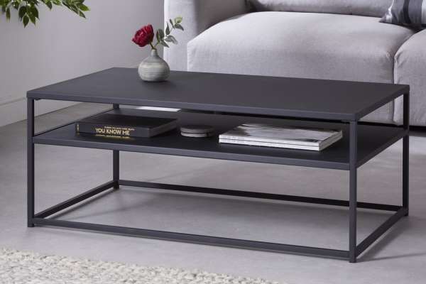 Estilofina Design dohányzóasztal damaris 100 cm fekete - ii.osztály ajánlat