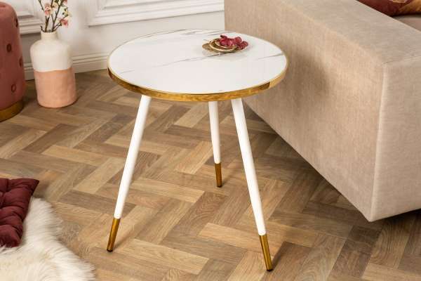 Estilofina Design dohányzóasztal laney 45 cm fehér ajánlat