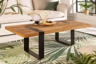 Design dohányzóasztal thunder 120 cm mangó - ii.osztály