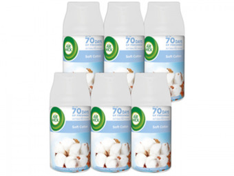Euronics Air wick freshmatic légfrissítő utántöltő, friss pamut, 6 x 250 ml ajánlat