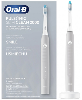Oral-b pulsonic slim clean 2000 szónikus elektromos fogkefe