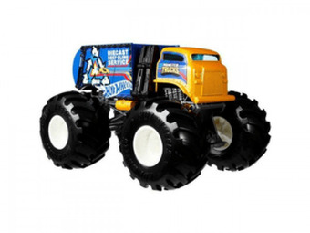 Hot wheels: monster trucks - szelektív kukásautó (1:24) (fyj83-gtj43)