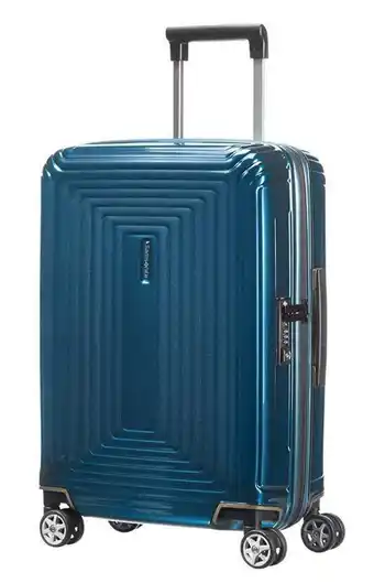 Samsonite neopulse spinner 81/30 gurulós bőrönd, kék (65756-1541)