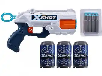 Zuru x-shot reflex 6 lövetű szivacslövő pisztoly 3db célpont doboz (xsh 36378)