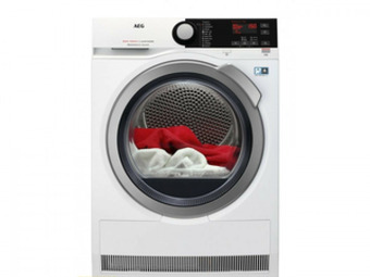 Euronics Aeg t8dbe48s hőszivattyús szárítógép, 8 kg, inverter motor, lcd kijelző ajánlat