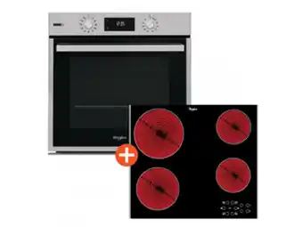 Whirlpool oas kn8v1 ix beépíthető gőzsütő + whirlpool akt 8090/ne beépíthető kerámialap szett
