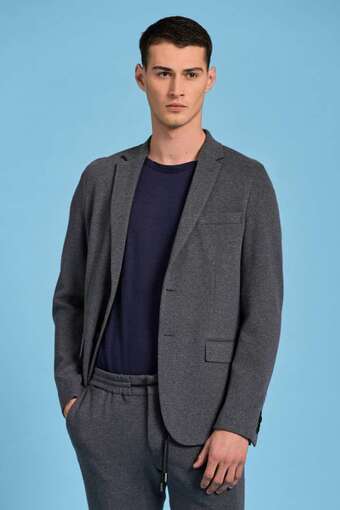 Gant Zakó gant d1. jersey suit blazer szürke ajánlat