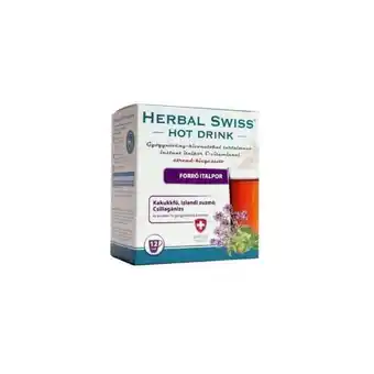 Herbal swiss hot drink instant italpor 12x
