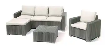 Kokiskashop Allibert kerti rattan bútor készlet moorea cappuccino ajánlat