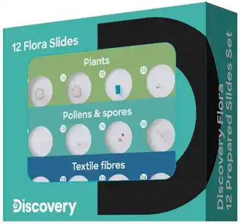 Discovery flora 12 prepared slides kész diakészlet