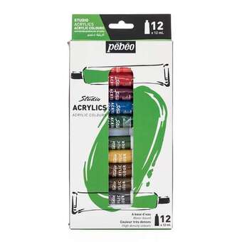 ARTMIE Akrilfesték készlet studio pebeo 12 x 12 ml (akrilfesték készlet) ajánlat
