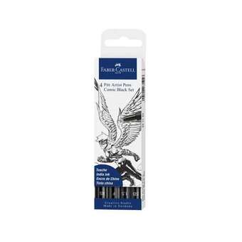 ARTMIE Művészi toll készlet faber-castell - comic black set (készlet komiksz) ajánlat