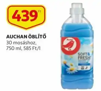 Auchan Auchan öblítő 30 mosáshoz, 750 ml ajánlat